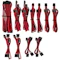 A small tile product image of Corsair Premium Individually Sleeved Pro Cables Kit Type 4 Gen 4 - Red/Black