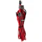 A small tile product image of Corsair Premium Individually Sleeved Pro Cables Kit Type 4 Gen 4 - Red/Black