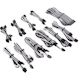 A small tile product image of Corsair Premium Individually Sleeved PSU Cables Pro Kit Type 4 Gen 4 (Black/White)