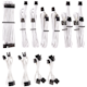 A small tile product image of Corsair Premium Individually Sleeved PSU Cables Pro Kit Type 4 Gen 4 (White)