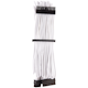 A small tile product image of Corsair Premium Individually Sleeved Pro Cables Kit Type 4 Gen 4 - White