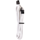A small tile product image of Corsair Premium Individually Sleeved PSU Cables Pro Kit Type 4 Gen 4 (White)