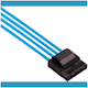 A small tile product image of Corsair Premium Individually Sleeved Pro Cables Kit Type 4 Gen 4 - Blue