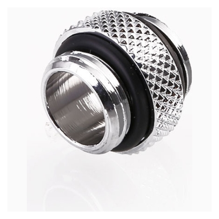 A large main feature product image of Bykski G1/4" Mini Male-Male Joiner Fitting (Silver)