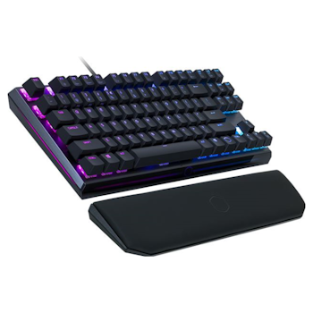 Product image of Cooler Master MasterKeys MK730 RGB Mechanical TKL Keyboard (MX Blue) - Click for product page of Cooler Master MasterKeys MK730 RGB Mechanical TKL Keyboard (MX Blue)
