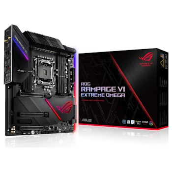 Product image of ASUS ROG X299 Rampage VI Extreme Omega LGA2066 eATX Desktop Motherboard - Click for product page of ASUS ROG X299 Rampage VI Extreme Omega LGA2066 eATX Desktop Motherboard