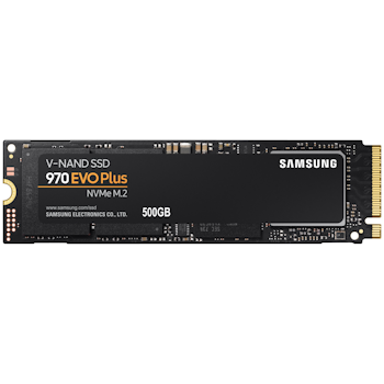 Product image of Samsung 970 EVO Plus PCIe Gen3 NVMe M.2 SSD - 500GB - Click for product page of Samsung 970 EVO Plus PCIe Gen3 NVMe M.2 SSD - 500GB