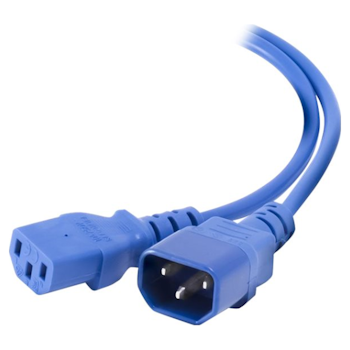 Product image of ALOGIC 0.5m IEC C13 to IEC C14 Computer Power Extension Cord Male to Female Blue - Click for product page of ALOGIC 0.5m IEC C13 to IEC C14 Computer Power Extension Cord Male to Female Blue