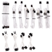 A product image of Corsair Premium Individually Sleeved PSU Cables Pro Kit Type 4 Gen 4 (White)