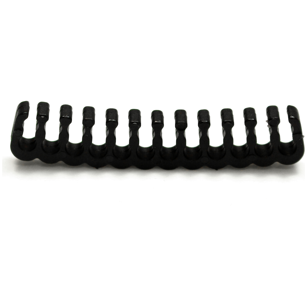 A large main feature product image of GamerChief Cable Comb Set ABS (Black)