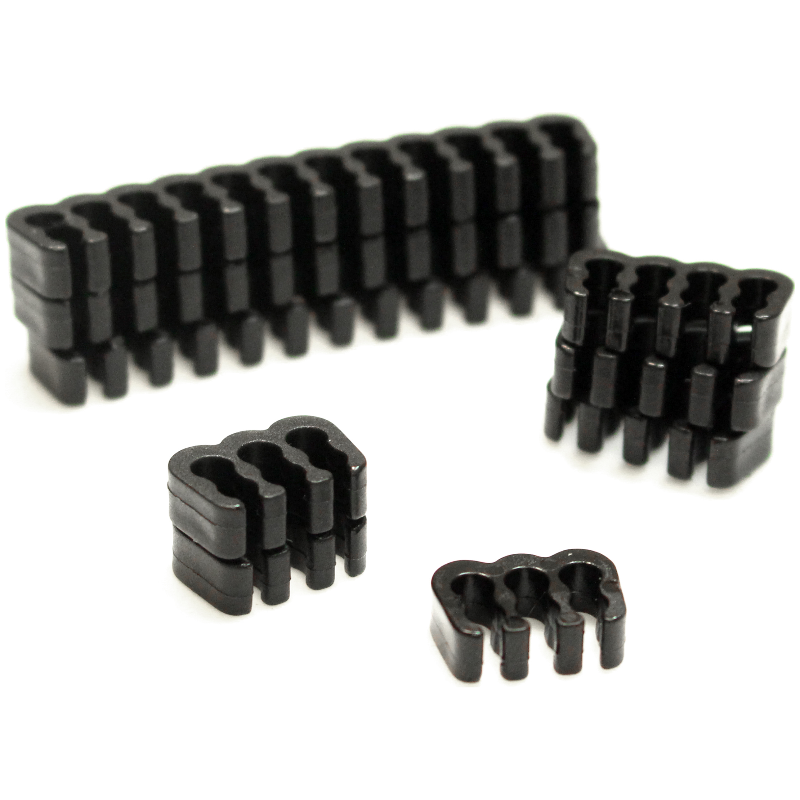 A large main feature product image of GamerChief Cable Comb Set ABS (Black)