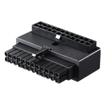 A large main feature product image of Cooler Master 24-Pin ATX 90 Degree Adapter