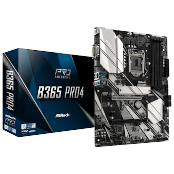 Product image of ASRock B365 Pro4 LGA1151-CL ATX Desktop Motherboard - Click for product page of ASRock B365 Pro4 LGA1151-CL ATX Desktop Motherboard