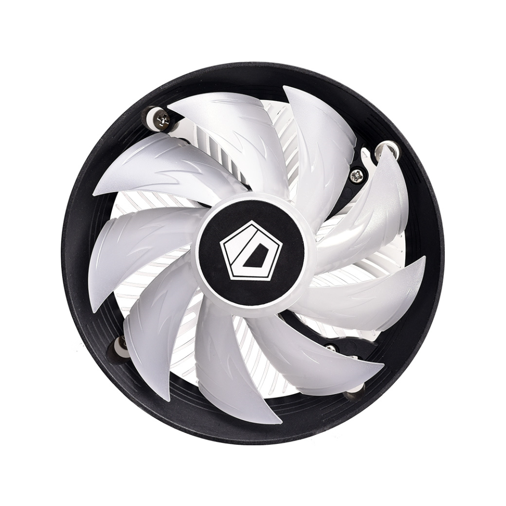 A large main feature product image of ID-COOLING Denmark Series DK-03i RGB PWM Intel CPU Cooler