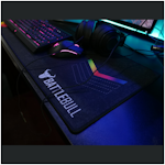 A small tile product image of BattleBull Grazed Extended Mousepad - Multi/Black