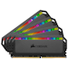 A product image of Corsair 32GB Kit (4x8GB) DDR4 Dominator Platinum RGB C16 3200MHz Ryzen Optimized - Black