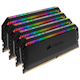 A small tile product image of Corsair 32GB Kit (4x8GB) DDR4 Dominator Platinum RGB C16 3200MHz Ryzen Optimized - Black