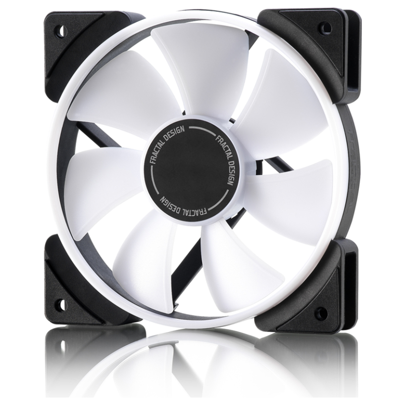 A large main feature product image of Fractal Design Prisma AL-12 120mm PWM Fan (Black)