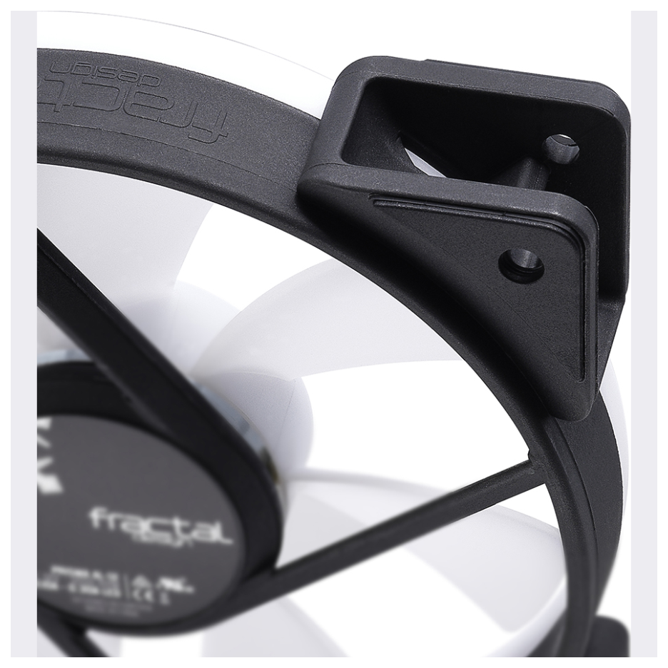 A large main feature product image of Fractal Design Prisma AL-12 120mm PWM Fan (Black)