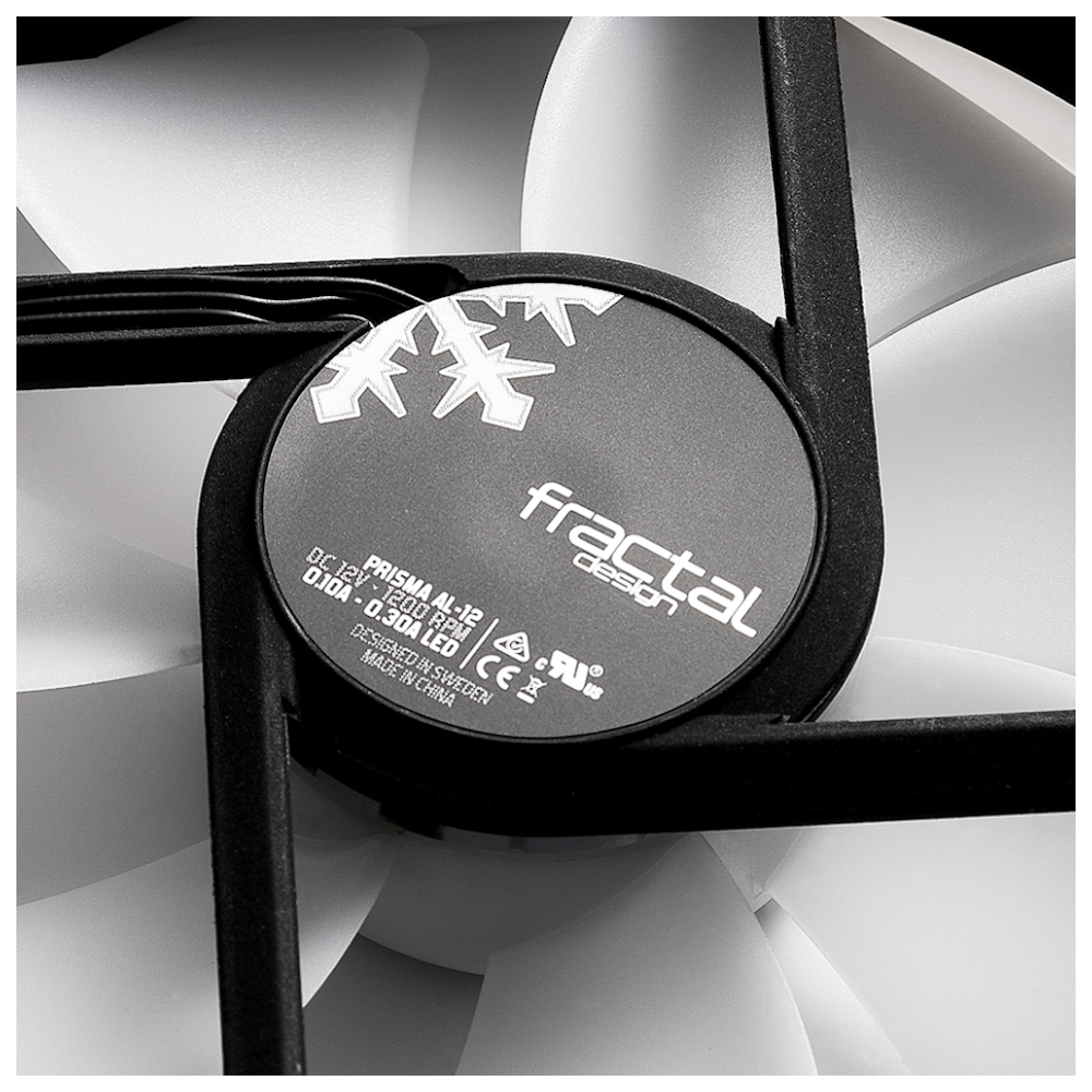 A large main feature product image of Fractal Design Prisma AL-12 120mm Fan 3 Pack