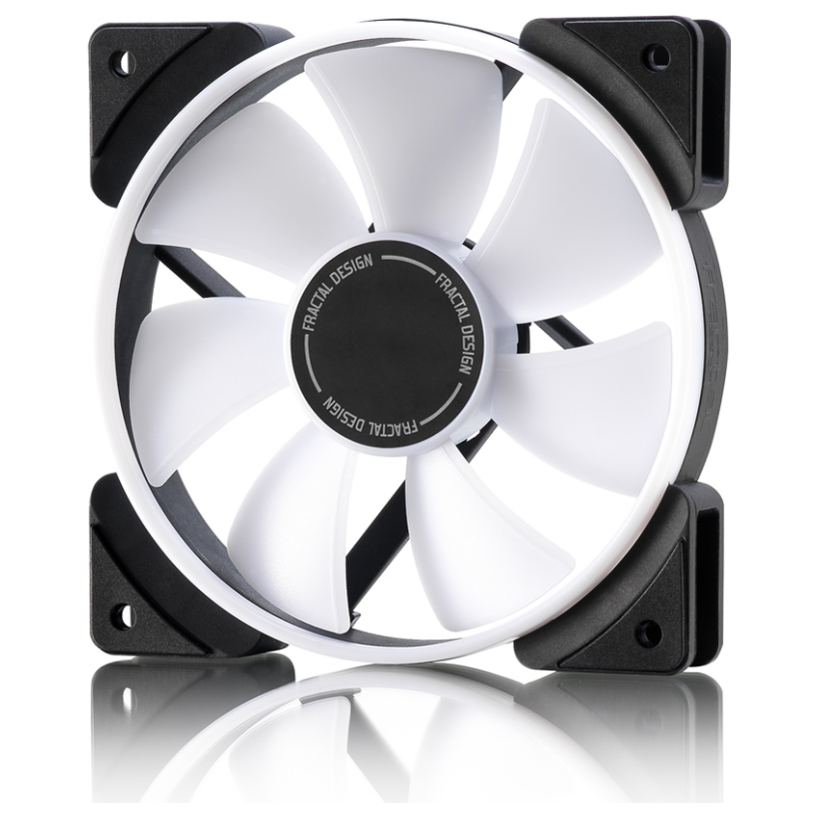 A large main feature product image of Fractal Design Prisma AL-12 120mm PWM Fan 3-Pack (Black)