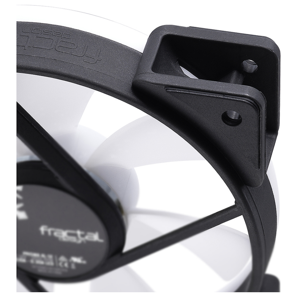 A large main feature product image of Fractal Design Prisma AL-12 PWM 120mm Fan 3 Pack