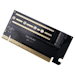 A product image of ORICO M.2 NVMe to PCIe 3.0 x16 Expansion Card