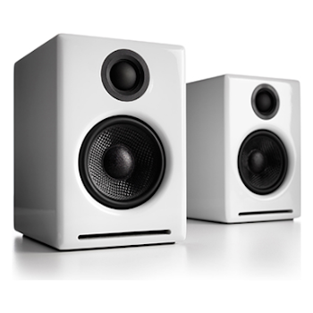 Product image of Audioengine A2+ Powered Wireless Desktop Speakers - Gloss White - Click for product page of Audioengine A2+ Powered Wireless Desktop Speakers - Gloss White