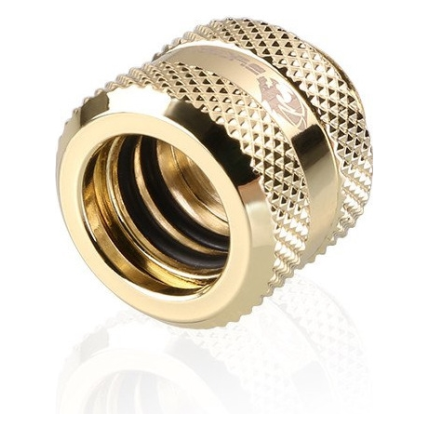 A large main feature product image of Bykski G1/4" 12mm Hard Tube Compression Fitting (Gold)