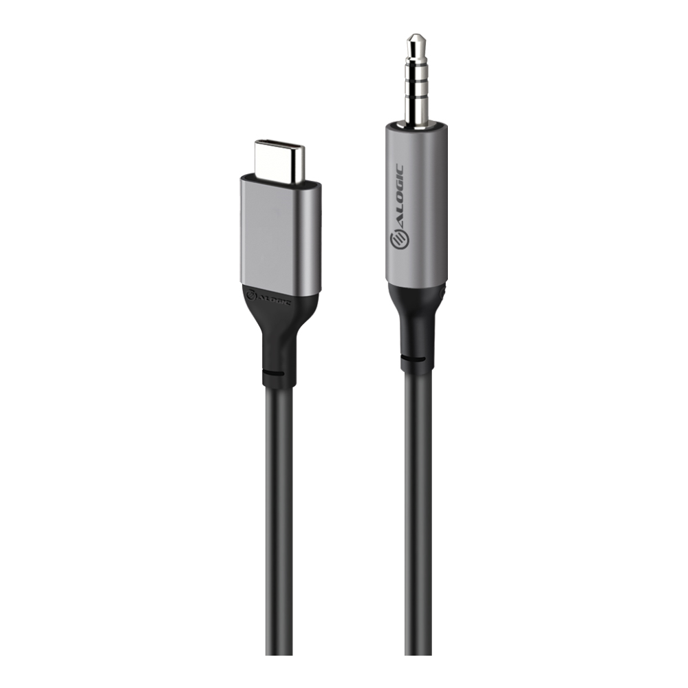 A large main feature product image of ALOGIC Ultra 1.5m Male USB Type-C to Male 3.5mm Audio Cable