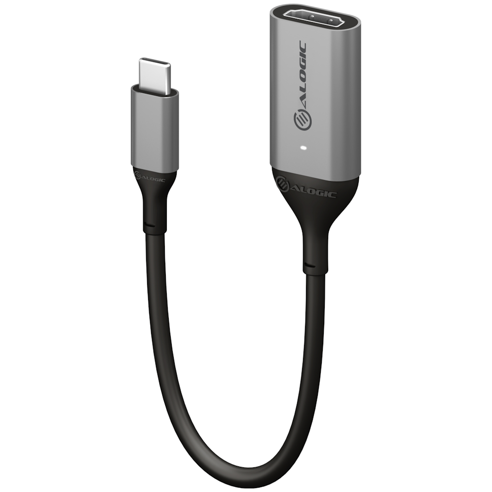 A large main feature product image of ALOGIC Ultra 15cm Male USB Type-C to Female HDMI Adapter