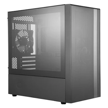 Product image of Cooler Master MasterBox NR400 mATX Case w/Tempered Glass Side Panel - Click for product page of Cooler Master MasterBox NR400 mATX Case w/Tempered Glass Side Panel