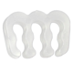 A small tile product image of GamerChief Cable Comb Set ABS - Clear