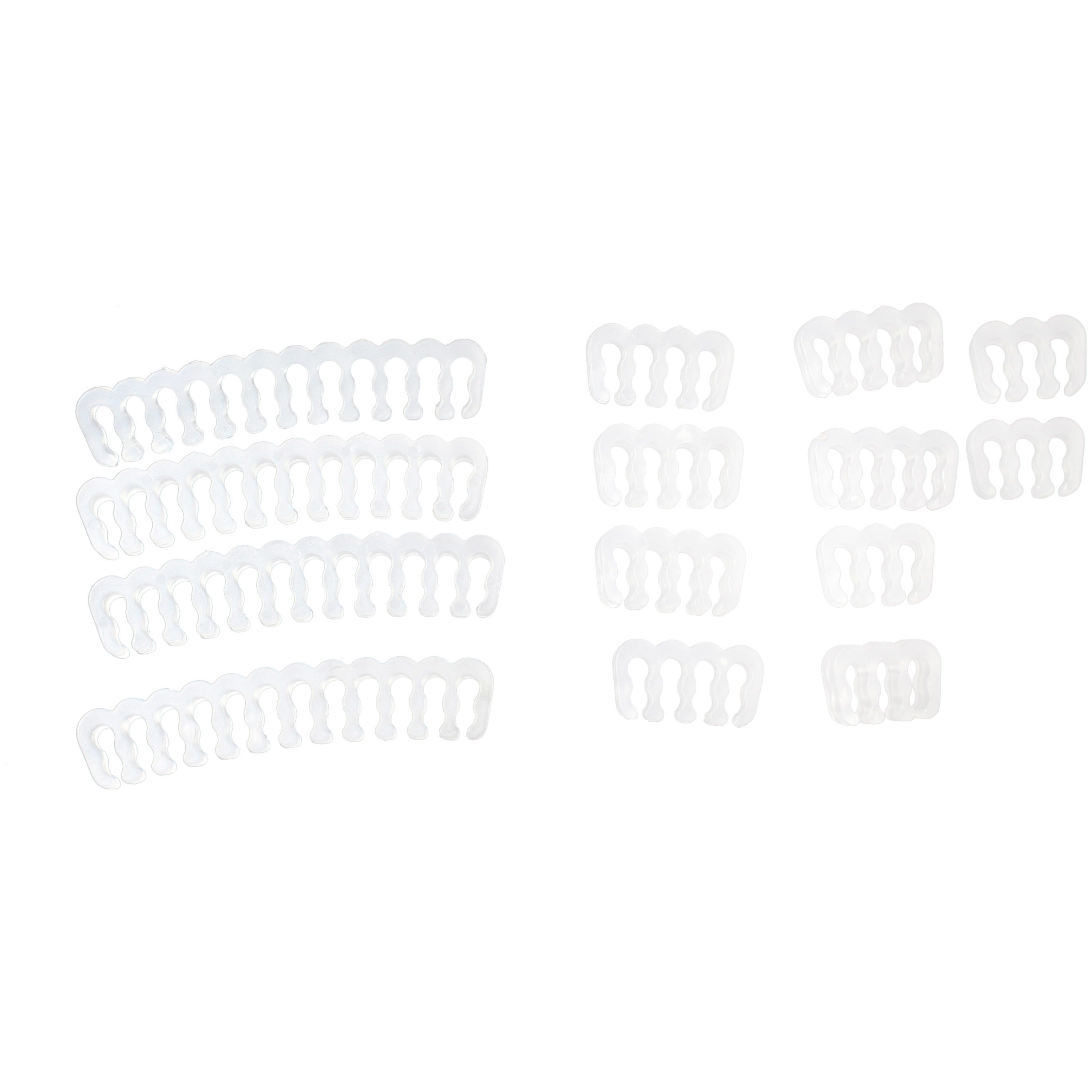 A large main feature product image of GamerChief Cable Comb Set ABS (Clear)