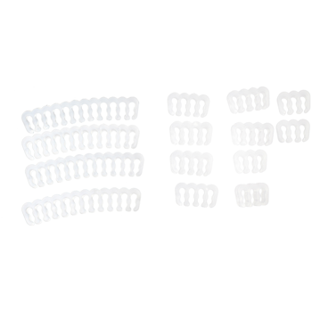 Product image of GamerChief Cable Comb Set ABS - Clear - Click for product page of GamerChief Cable Comb Set ABS - Clear
