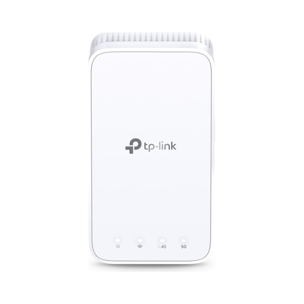 A large main feature product image of TP-Link RE300 AC1200 Mesh WiFi Range Extender