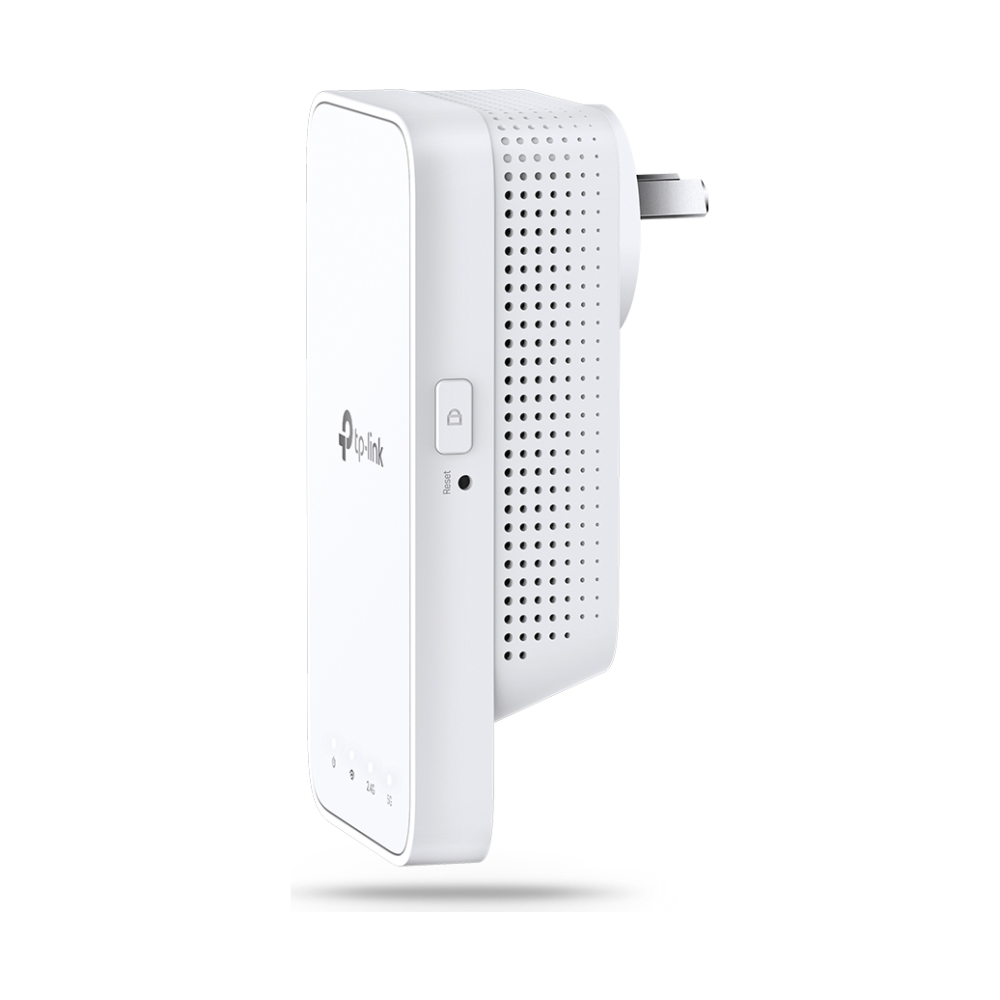 A large main feature product image of TP-Link RE300 AC1200 Mesh WiFi Range Extender