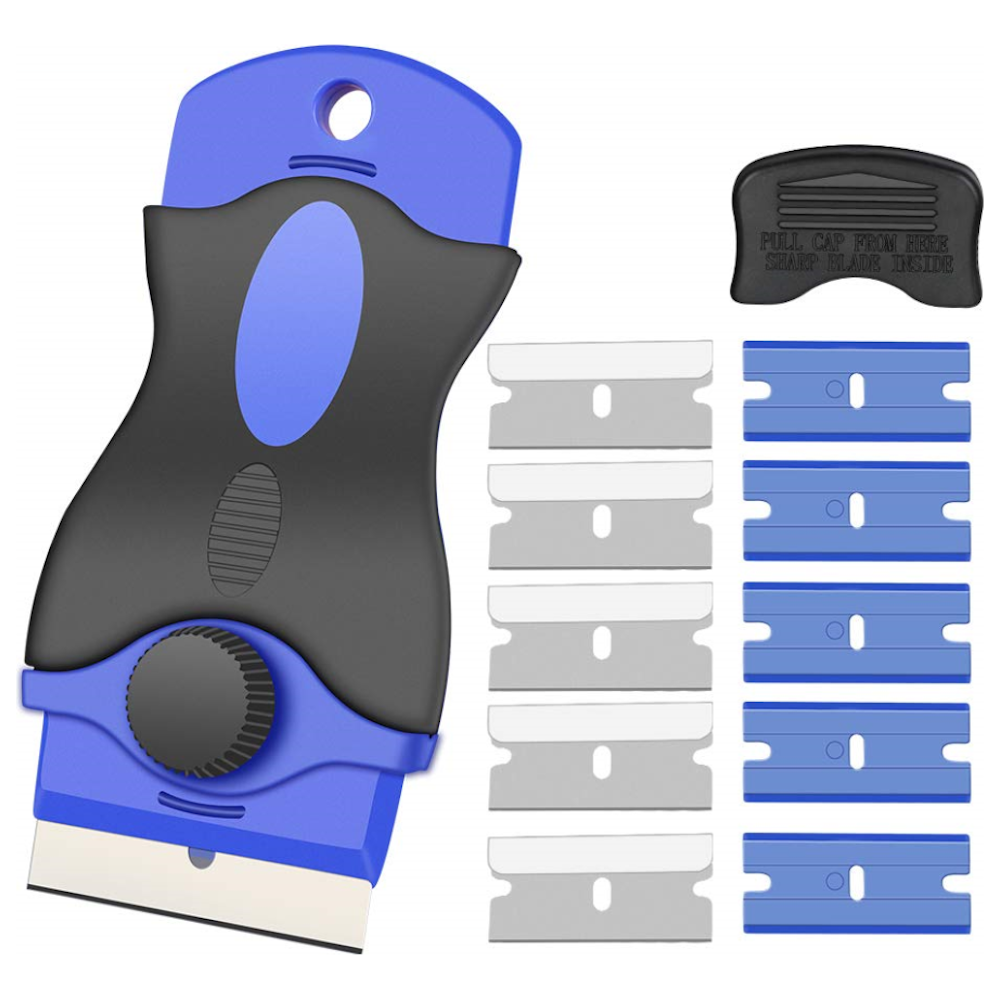 A large main feature product image of King'sdun Plastic Razor Scraper
