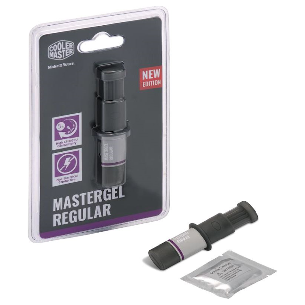 A large main feature product image of Cooler Master MasterGel Regular Thermal Compound