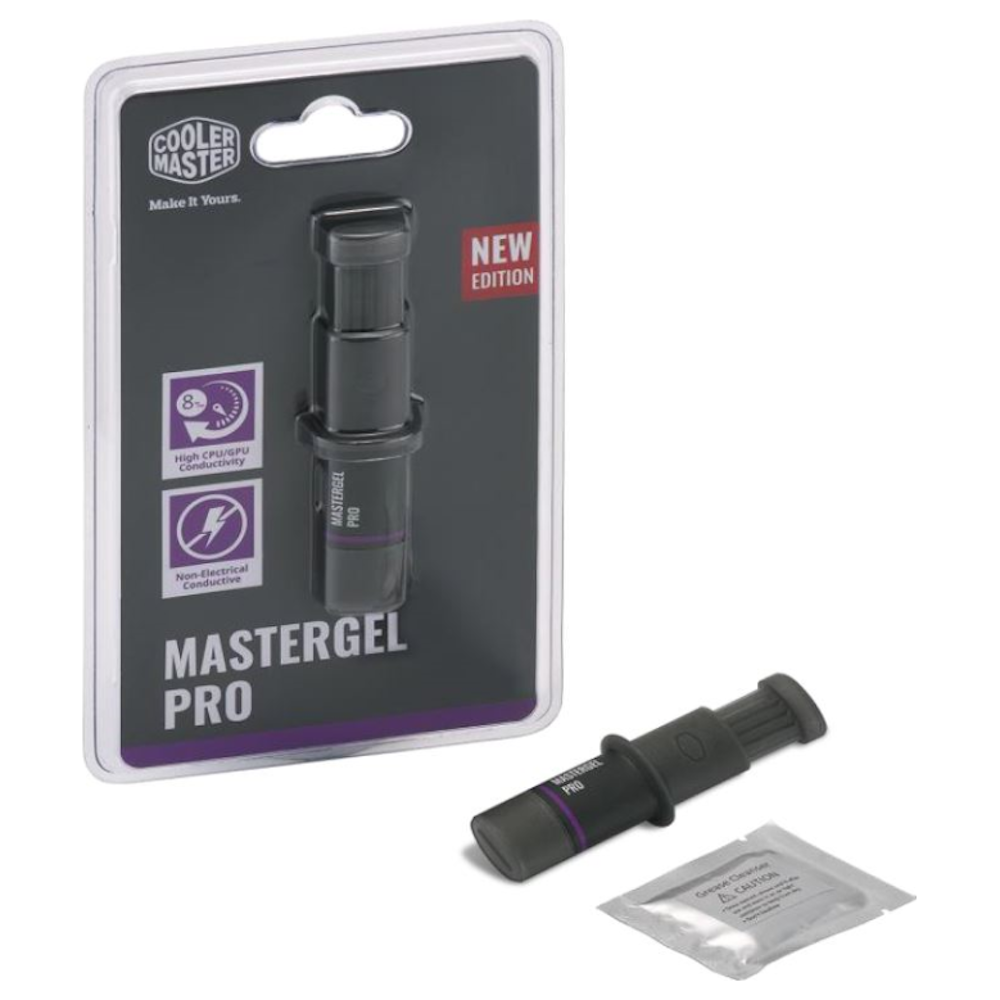 A large main feature product image of Cooler Master MasterGel Pro Thermal Compound