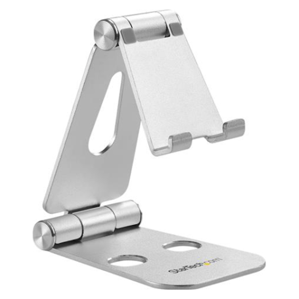 Startech Smartphone and Tablet Stand - Portable - Foldable - Aluminum