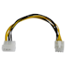 A product image of Astrotek Molex to 8-Pin EPS 12V Motherboard PSU Adapter Cable 20cm