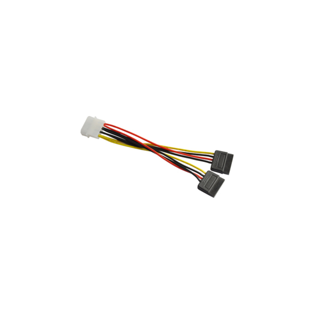 A large main feature product image of Astrotek Molex to 2x SATA Power Splitter Cable