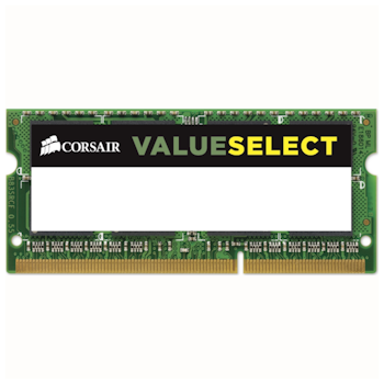 Product image of Corsair 8GB DDR3L VS SO-DIMM C11 1600Mhz - Click for product page of Corsair 8GB DDR3L VS SO-DIMM C11 1600Mhz