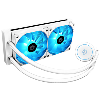 Product image of ID-COOLING AuraFlow X 240 SNOW AIO CPU Liquid Cooler - Click for product page of ID-COOLING AuraFlow X 240 SNOW AIO CPU Liquid Cooler