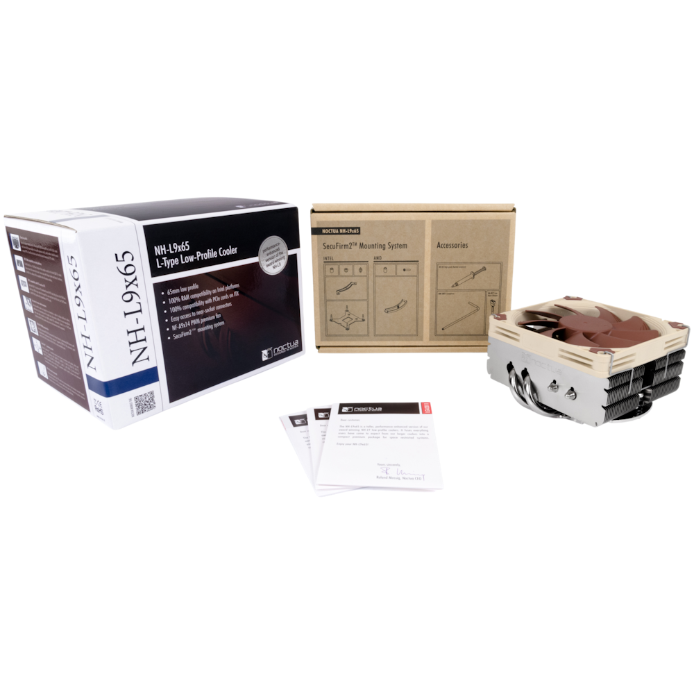 Noctua NH-L9x65 - Low Profile Multi-Socket CPU Cooler | PLE Computers