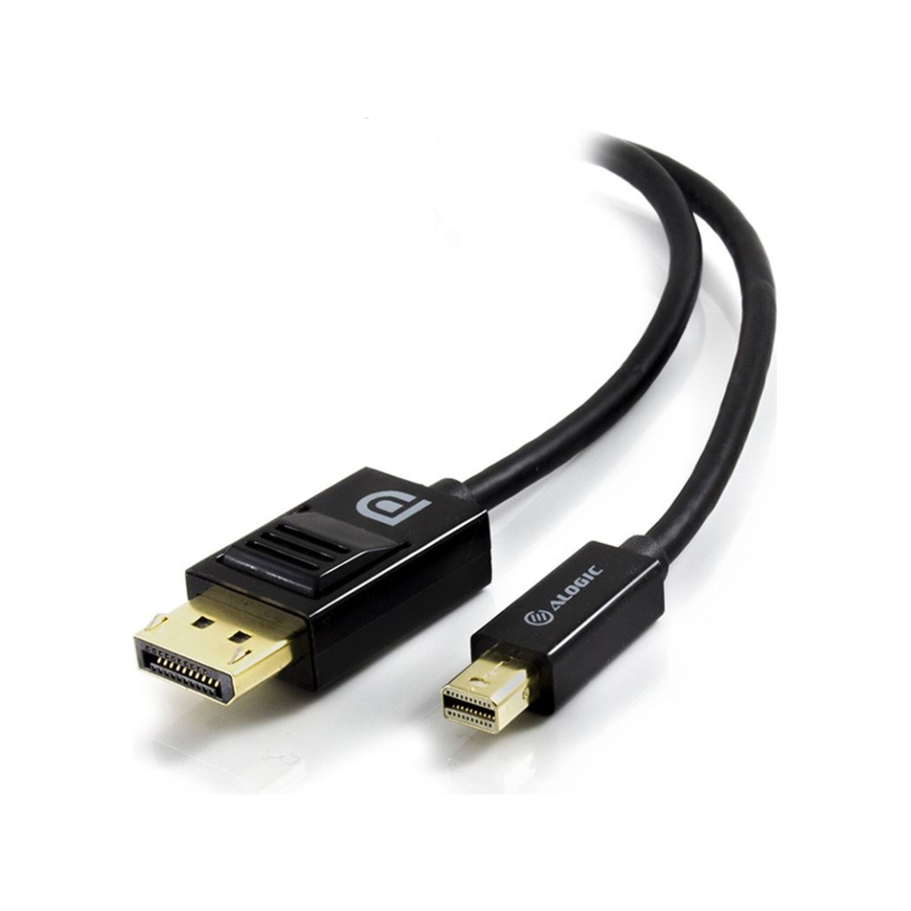 A large main feature product image of ALOGIC Mini DisplayPort to DisplayPort V1.2 3m Cable