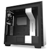 A product image of NZXT H710 Matte White Mid Tower Case w/ Side Panel Window