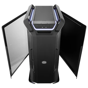 Product image of Cooler Master Cosmos C700P RGB Full Tower Case w/Tempered Glass Side Panel - Black Edition - Click for product page of Cooler Master Cosmos C700P RGB Full Tower Case w/Tempered Glass Side Panel - Black Edition