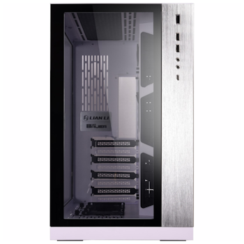 Product image of Lian Li O11 Dynamic Mid Tower Case - White - Click for product page of Lian Li O11 Dynamic Mid Tower Case - White